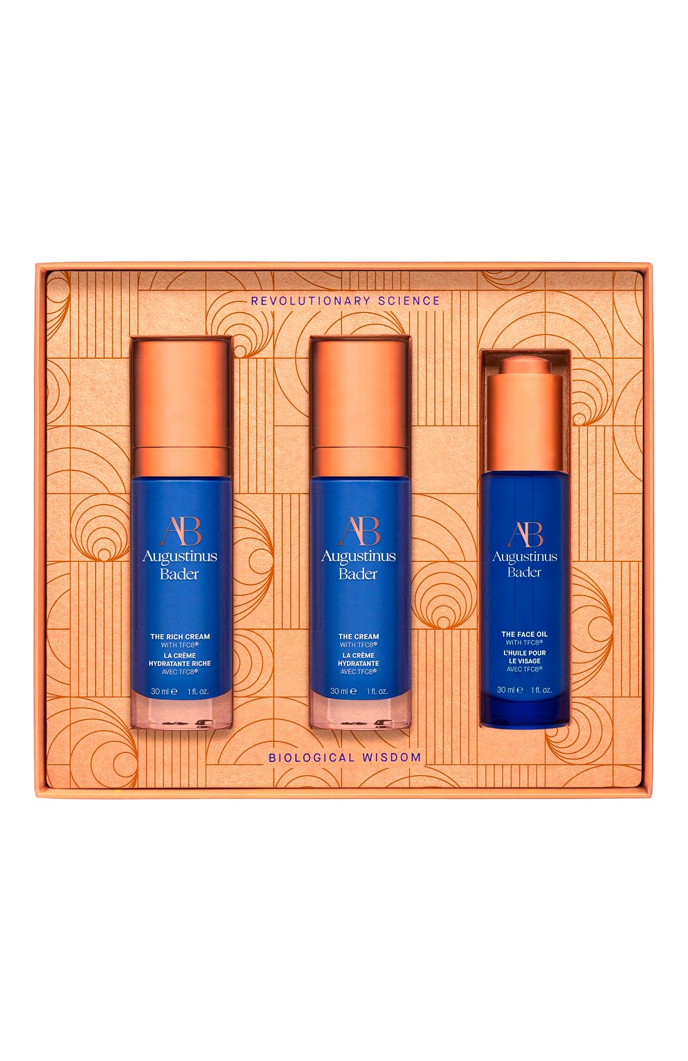 Подарочный набор the hero face hydrators (3x30ml) AUGUSTINUS BADER, арт. 5060552903179, фото 1