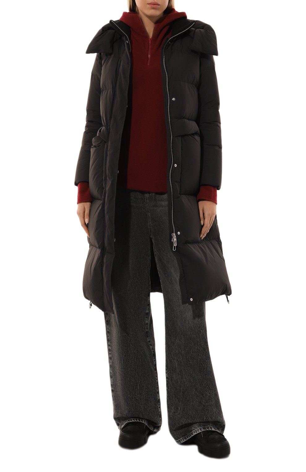 Пуховик DUNO черного цвета по цене 75450 руб., арт. FULLY/APRICA, фото 2 Пуховик DUNO, арт. FULLY/APRICA, фото 2