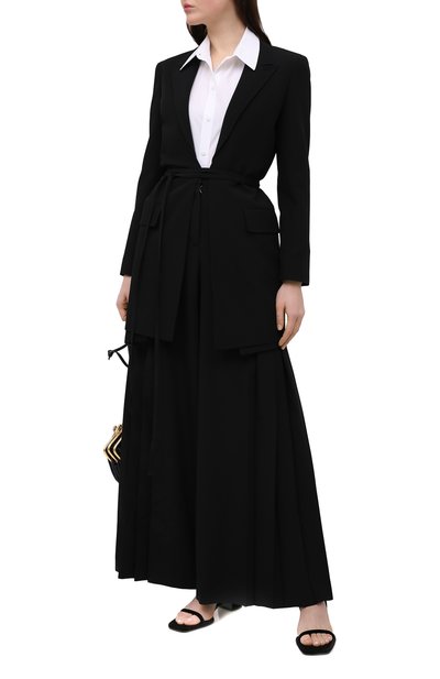 Хлопковая рубашка ALEXANDER MCQUEEN белого цвета по цене 59050 руб., арт. 584781/QAAAD, фото 2 Хлопковая рубашка ALEXANDER MCQUEEN, арт. 584781/QAAAD, фото 2