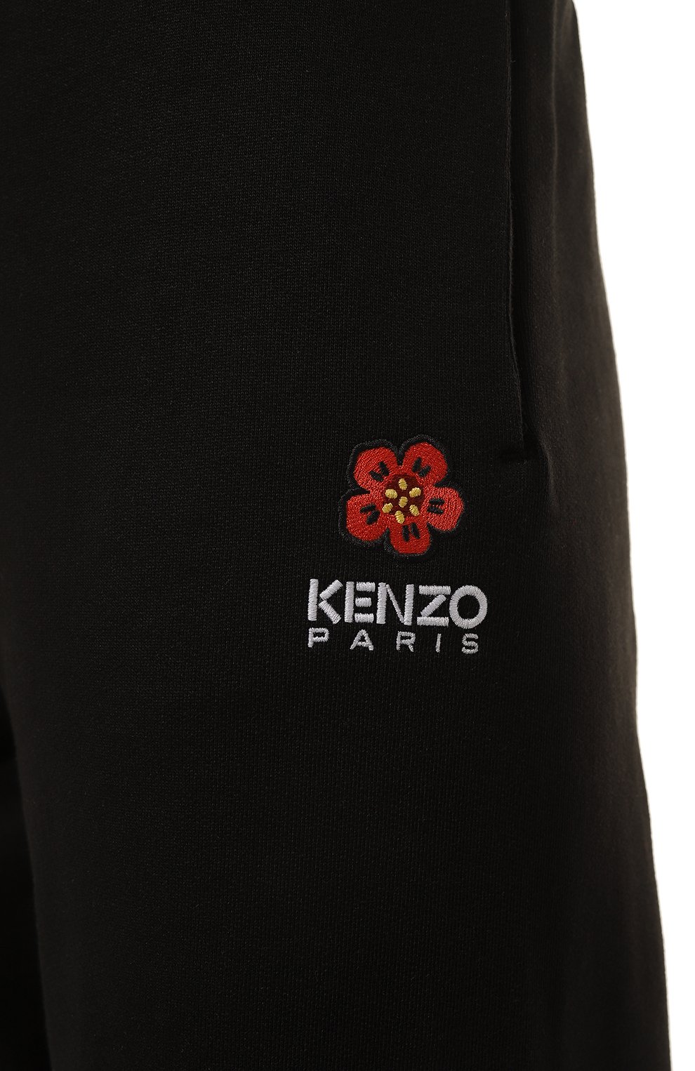 Хлопковые джоггеры KENZO черного цвета по цене 37050 руб., арт. FC62PA7004MF/99J, фото 5 Хлопковые джоггеры KENZO, арт. FC62PA7004MF/99J, фото 5