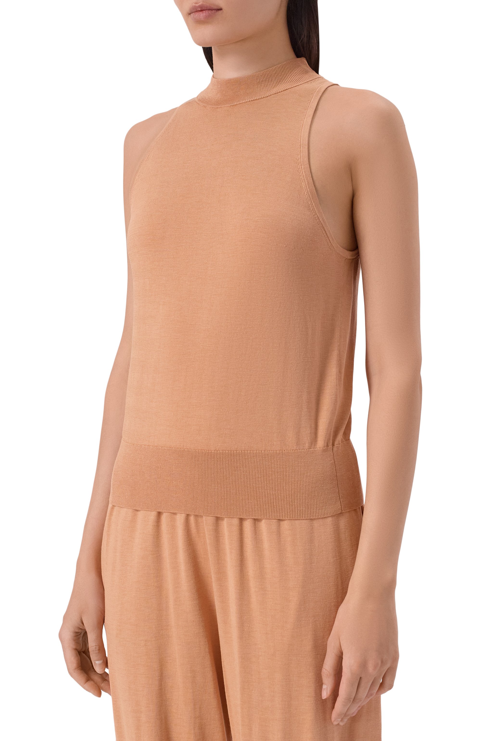 Топ из шелка и хлопка 12 STOREEZ, арт. 136929, фото 3