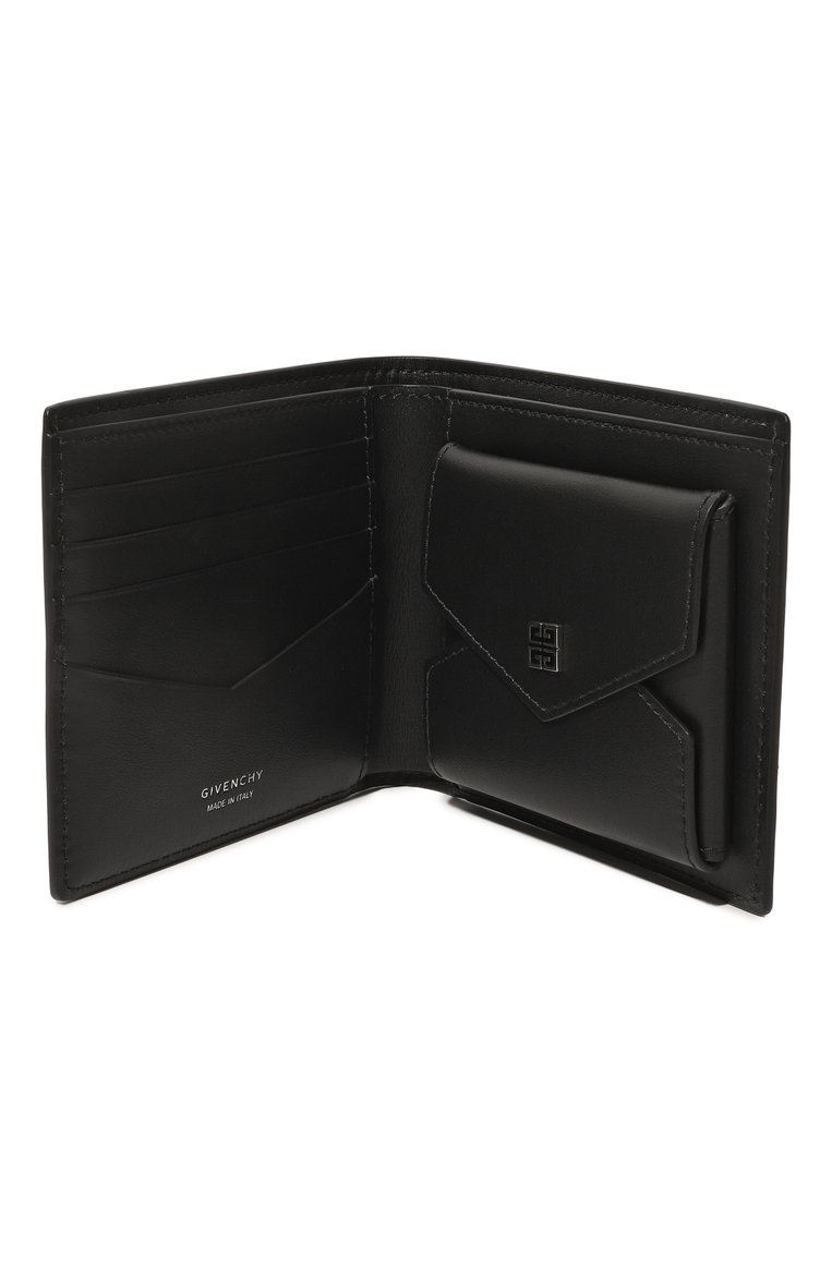 Мужской кожаное портмоне GIVENCHY черного цвета, арт. BK6090K/1JP001 | Фото 3 (Материал: Натуральная кожа; Нос: Не проставлено; Материал сплава: Проставлено)