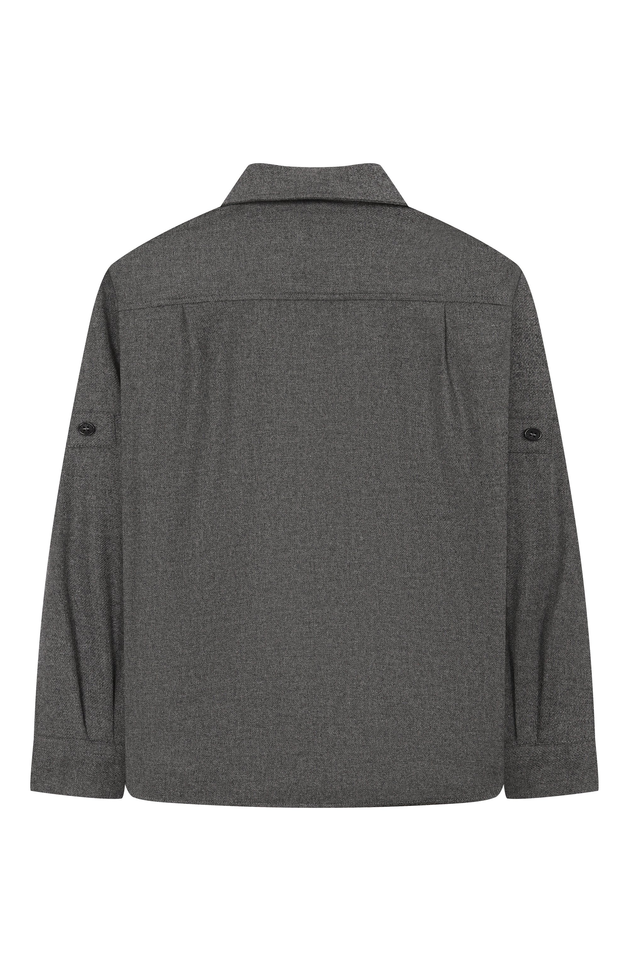 Рубашка из вискозы и шерсти DOLCE & GABBANA, арт. L44S58/FURNC/8-12+, фото 2