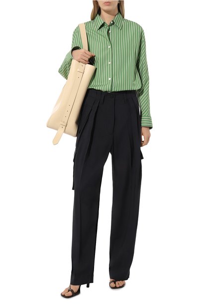 Хлопковая рубашка DRIES VAN NOTEN, арт. 010710-8067, фото 2