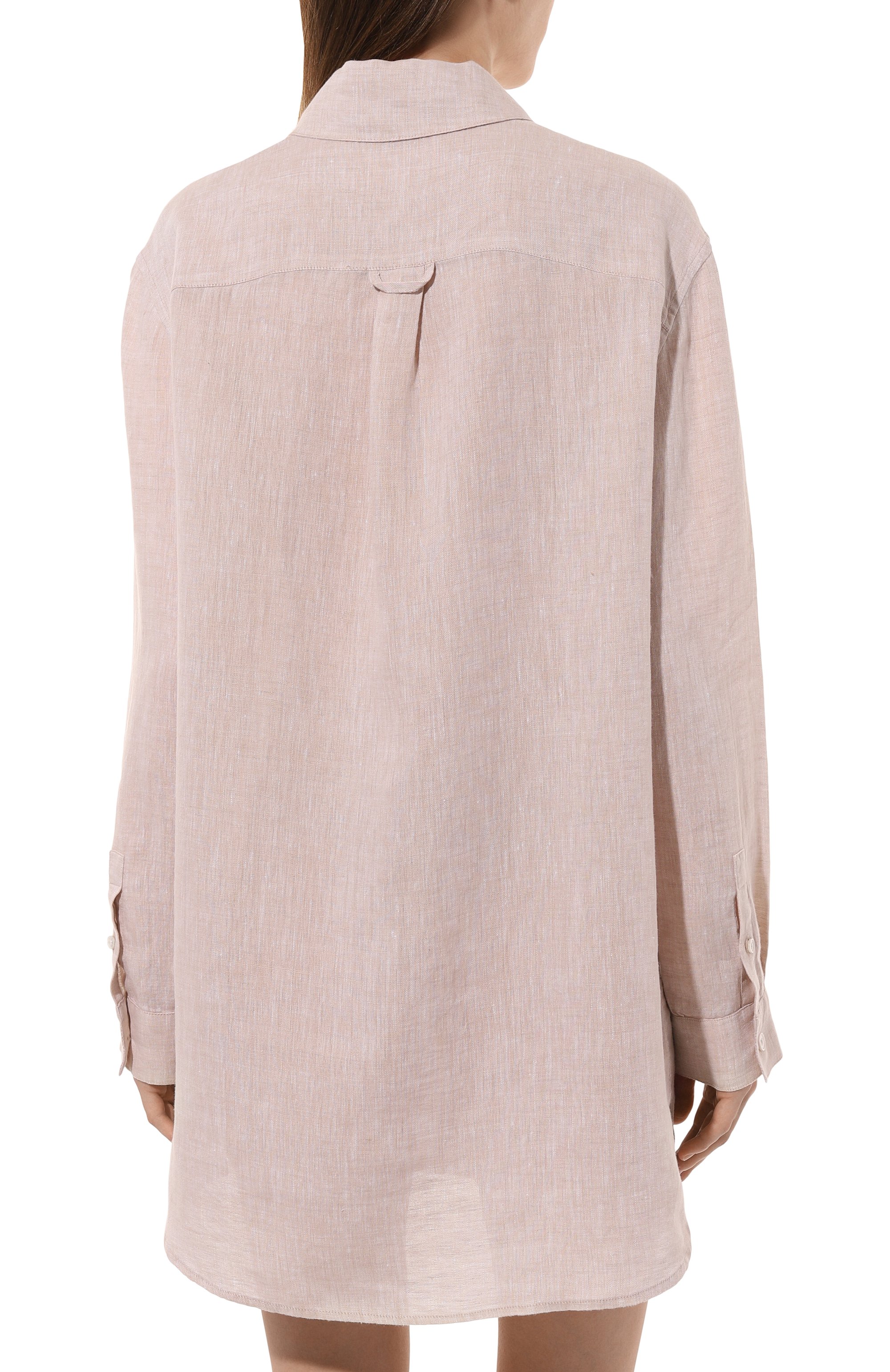 Льняная рубашка DEREK ROSE, арт. 1516/SICI001, фото 4