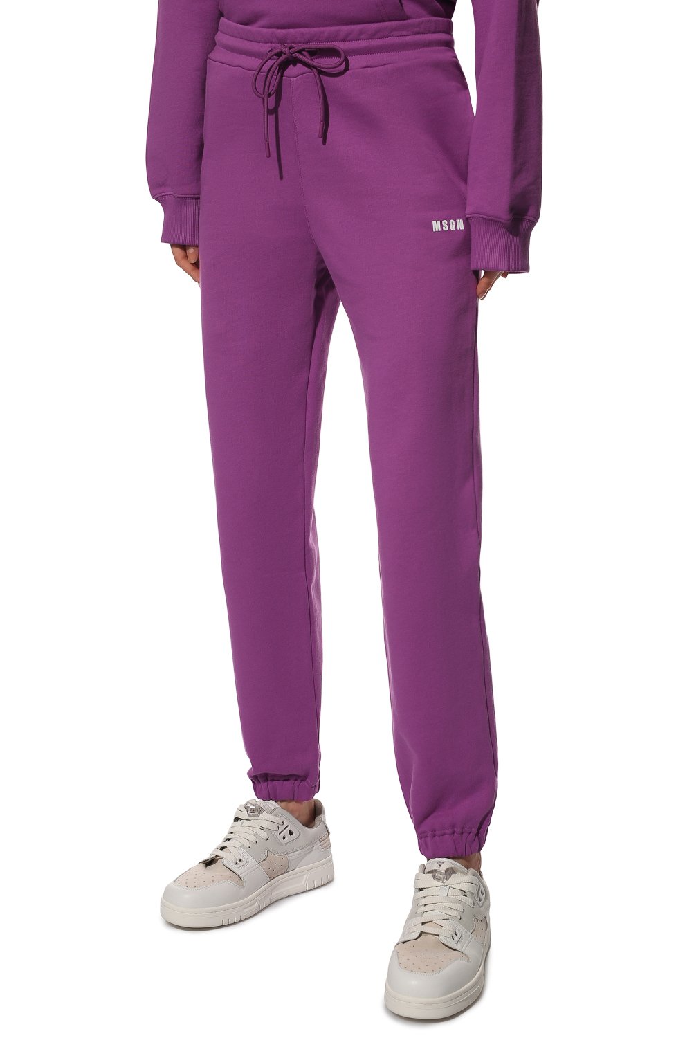 Хлопковые джоггеры MSGM, арт. 3242MDP500 227299, фото 3