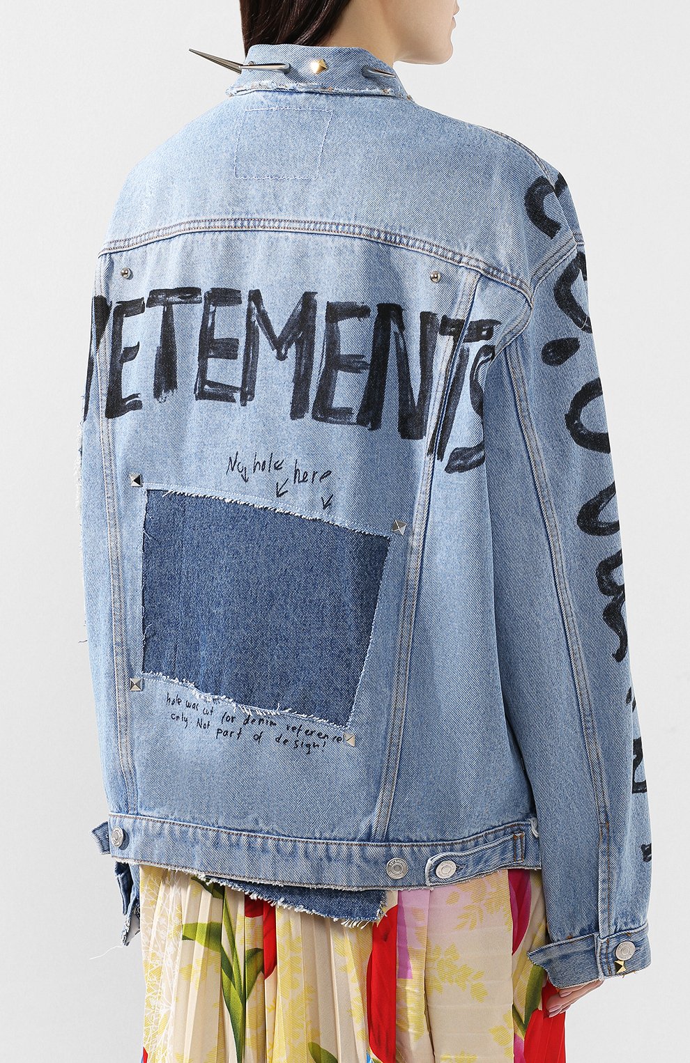 Джинсовая куртка VETEMENTS, арт. USS193003/W, фото 4