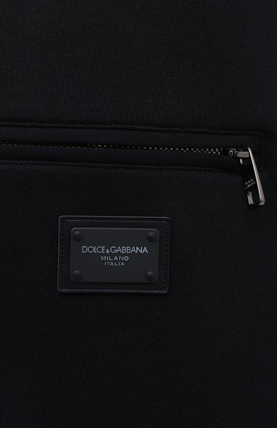 Хлопковые джоггеры DOLCE & GABBANA, арт. GYWDAT/FU7DU, фото 5