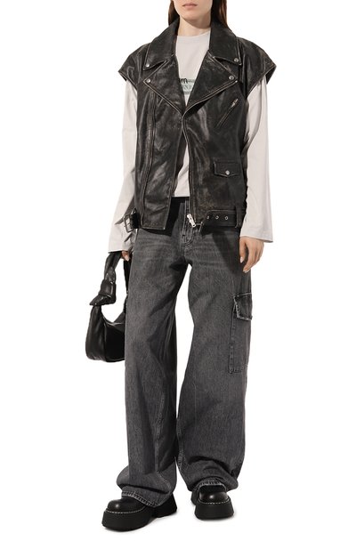 Кожаные ботинки VIC MATIE, арт. 1D7700D_D30BL2BP90, фото 2