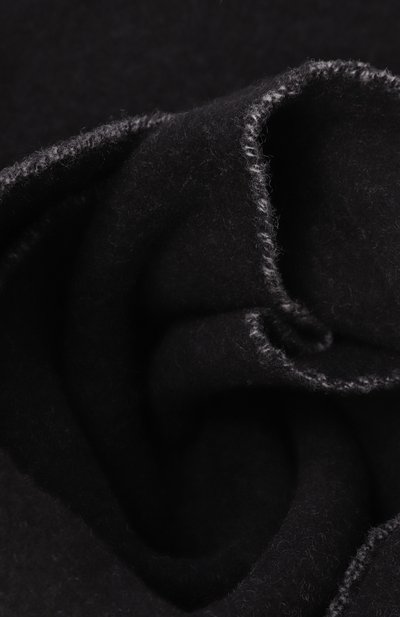 Шерстяной шарф JACQUEMUS черного цвета по цене 29950 руб., арт. 24HACU00579/A0T4044, фото 3 Шерстяной шарф JACQUEMUS, арт. 24HACU00579/A0T4044, фото 3