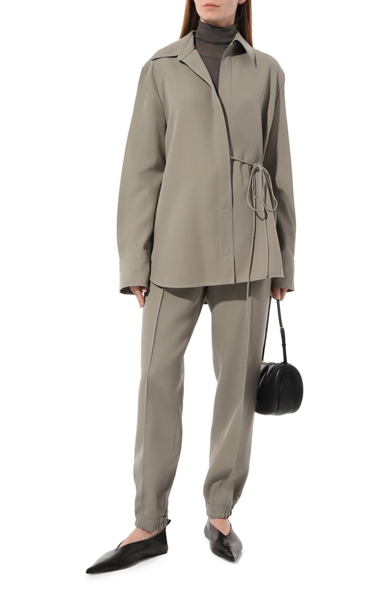 Шерстяные джоггеры JIL SANDER, арт. J01KA0002/J40002, фото 1