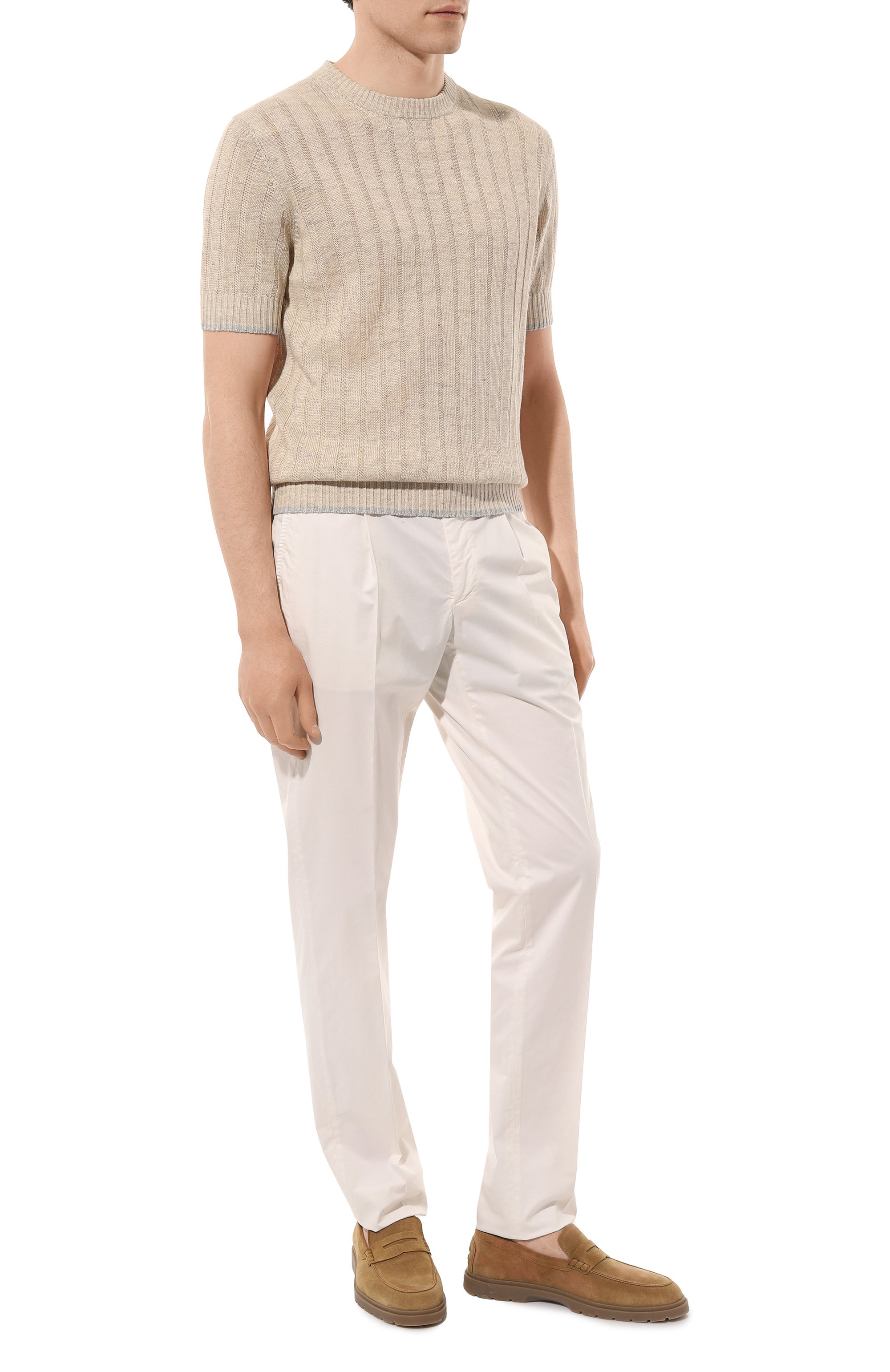 Брюки из лиоцелла и хлопка STEFANO RICCI, арт. M1T4100021/PACT1Q, фото 2