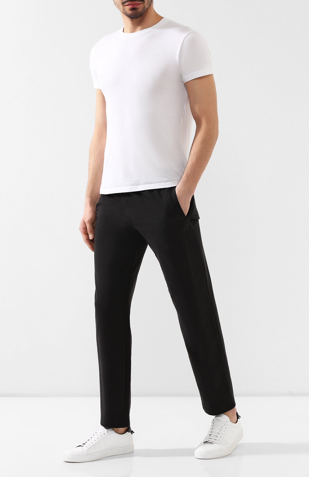 Хлопковые брюки EA7, арт. 3GPP51/PJ05Z, фото 2