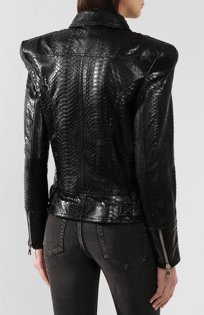 Куртка из кожи питона BALMAIN, арт. SF18360/L068/PRET, фото 4