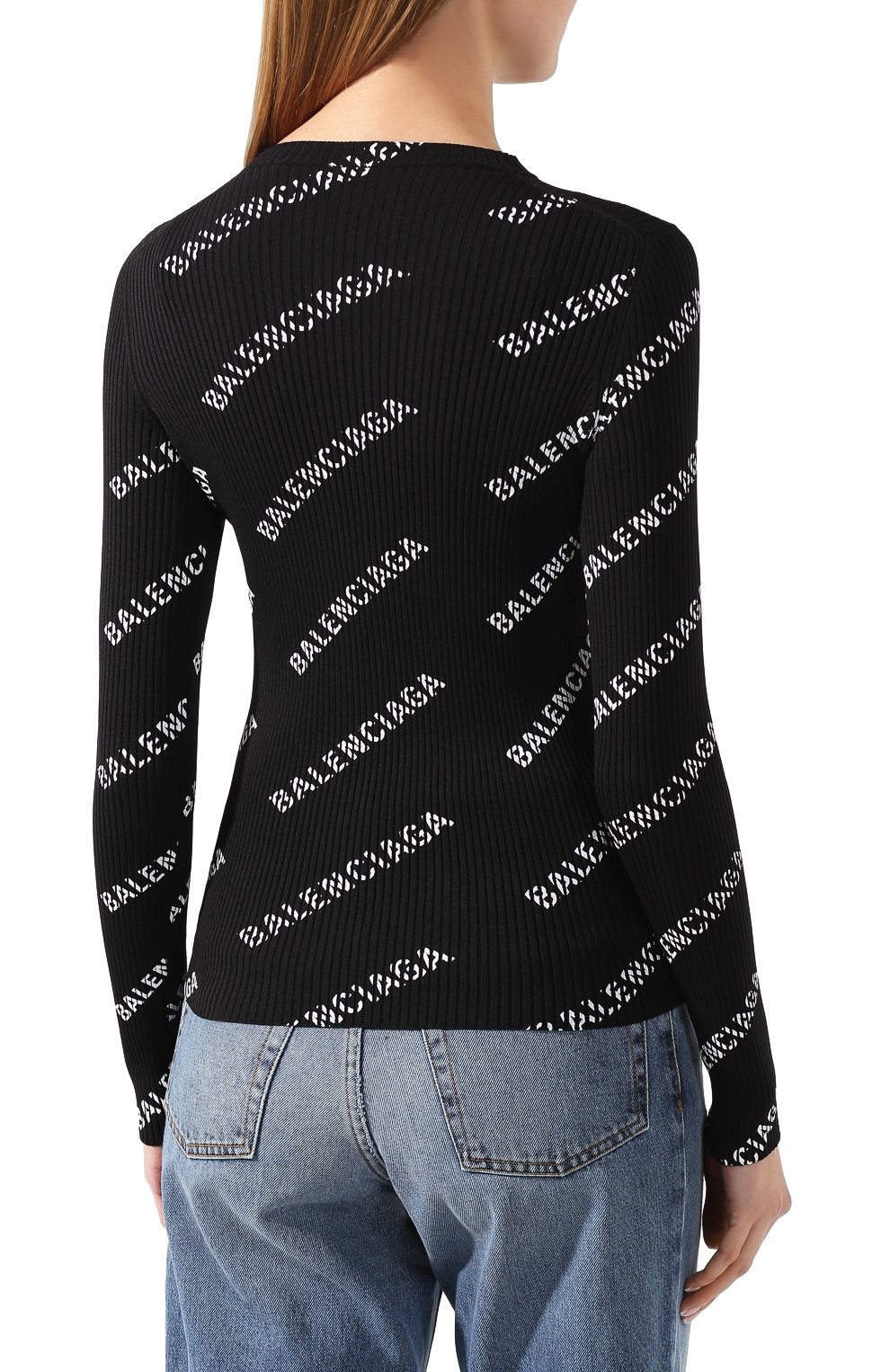 Пуловер с логотипом бренда BALENCIAGA, арт. 570844/T6140, фото 4