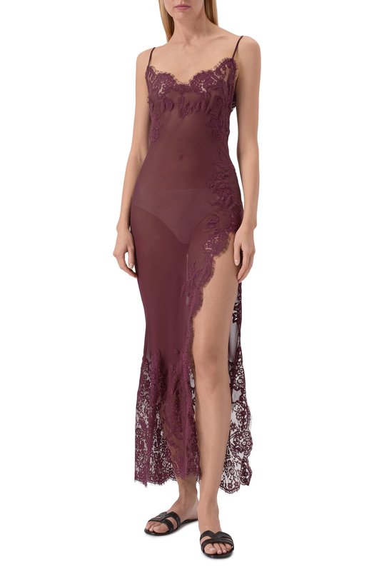 Шелковая сорочка Marjolaine 2CAL3002 Коричневый  2CAL3002 Фото 3