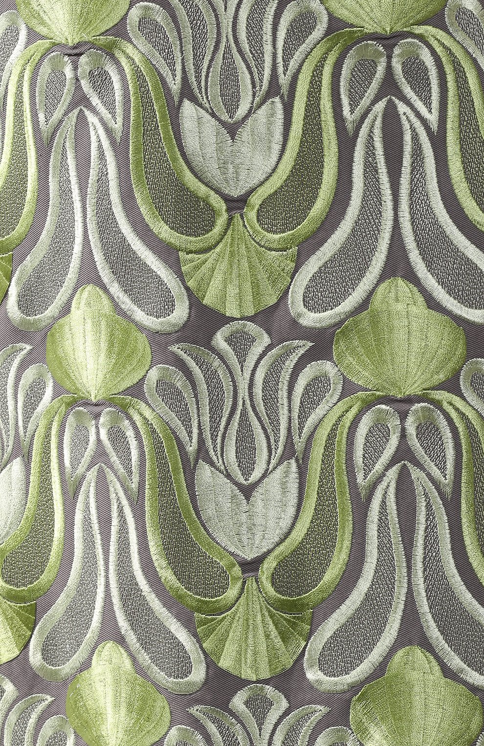 Хлопковая юбка DRIES VAN NOTEN серого цвета по цене 64800 руб., арт. 192-10802-8063, фото 5 Хлопковая юбка DRIES VAN NOTEN, арт. 192-10802-8063, фото 5
