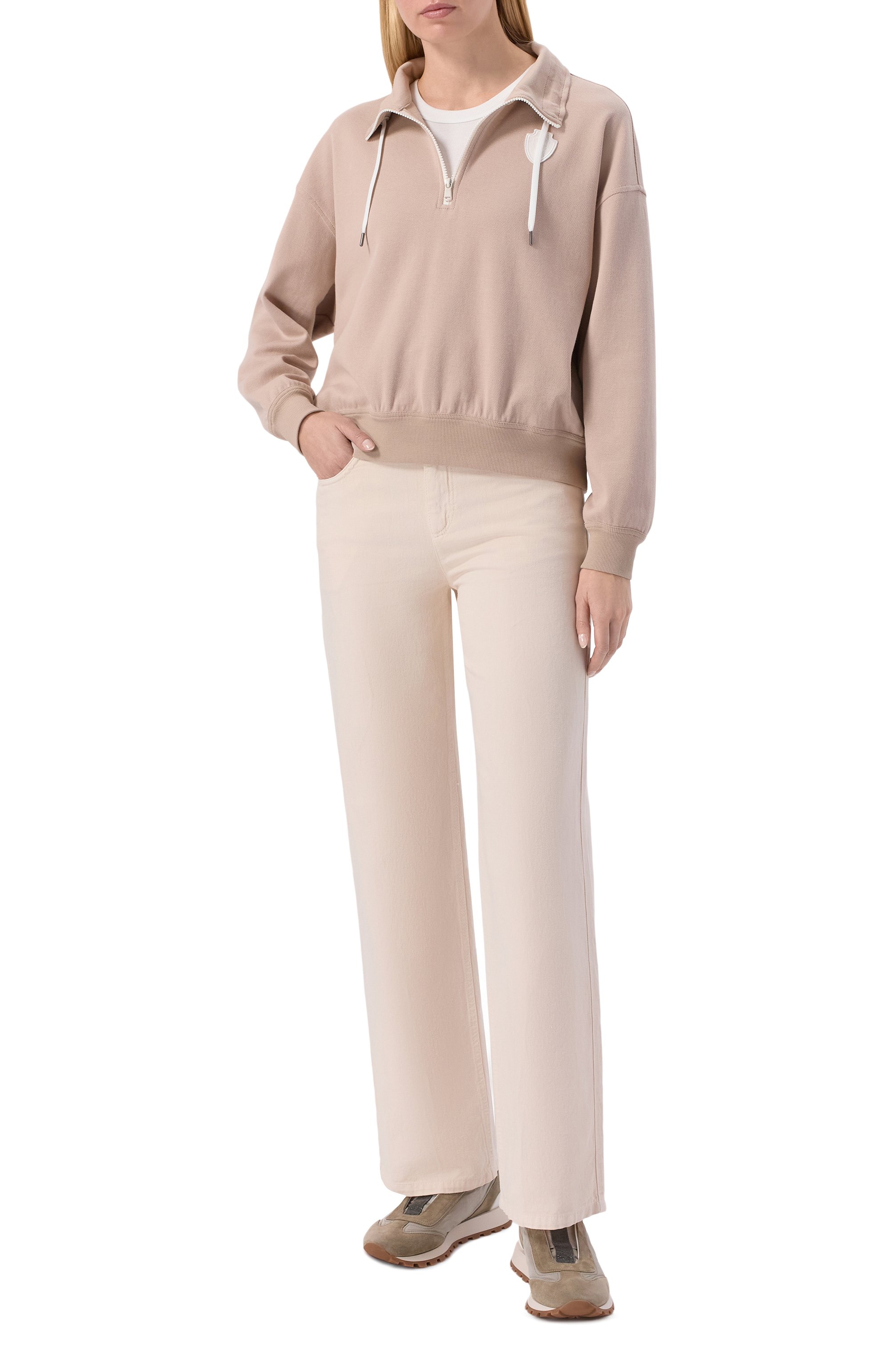 Комбинированные кроссовки BRUNELLO CUCINELLI, арт. MZ47G2127, фото 3