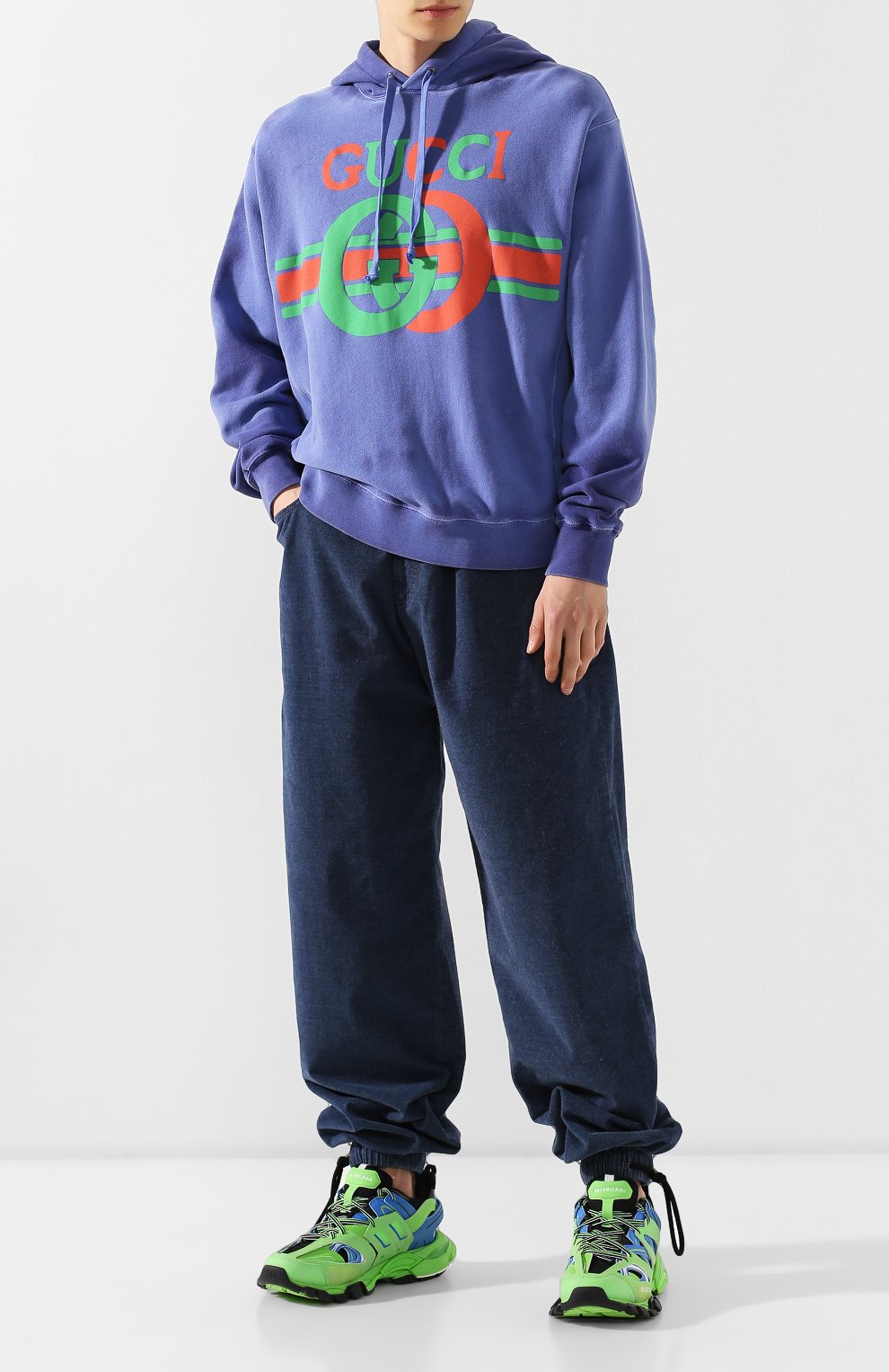 Текстильные кроссовки track BALENCIAGA, арт. 542023/W1GB8, фото 2