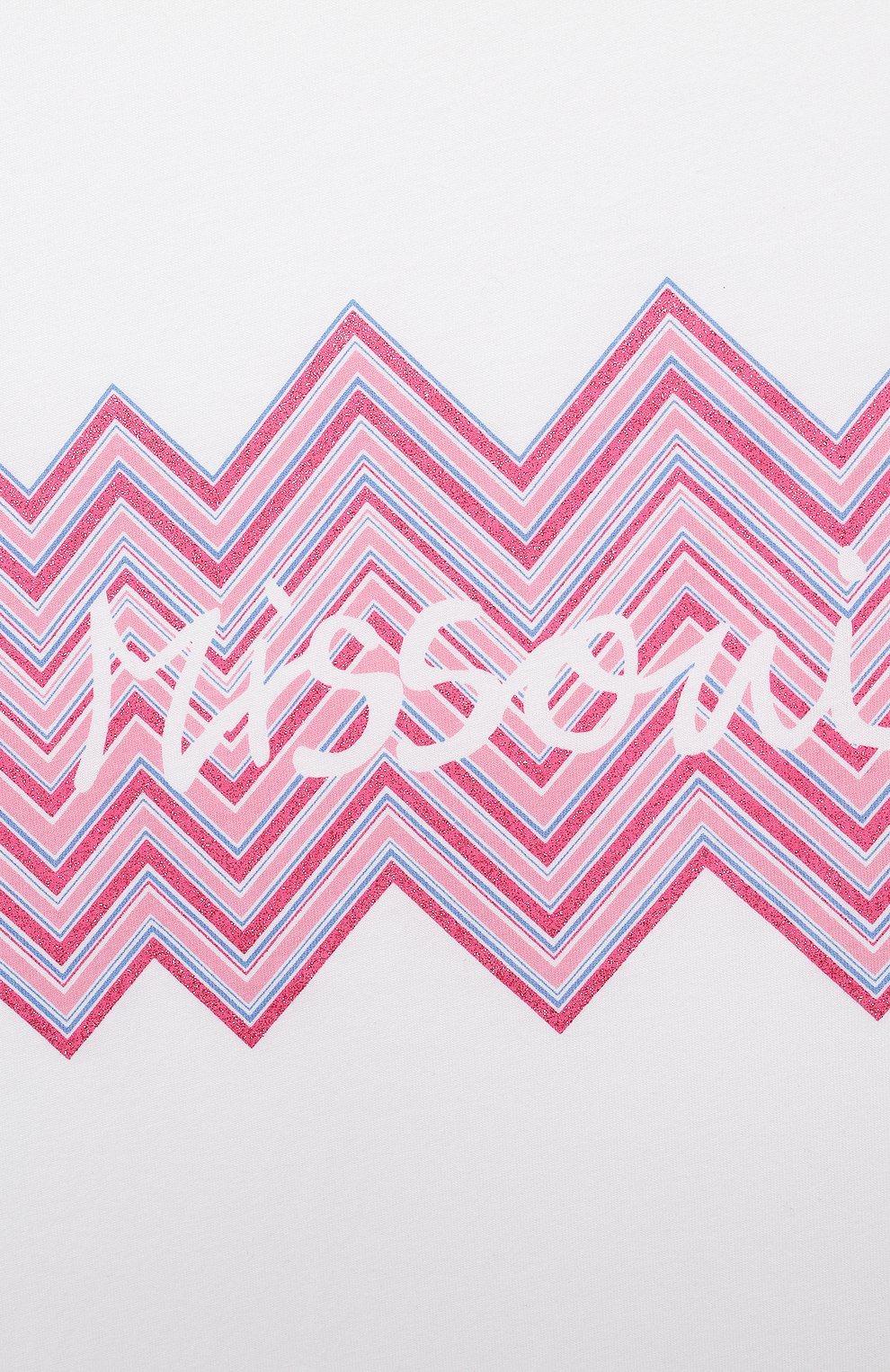 Хлопковая футболка MISSONI, арт. MU8A01/J0177/12-14, фото 3
