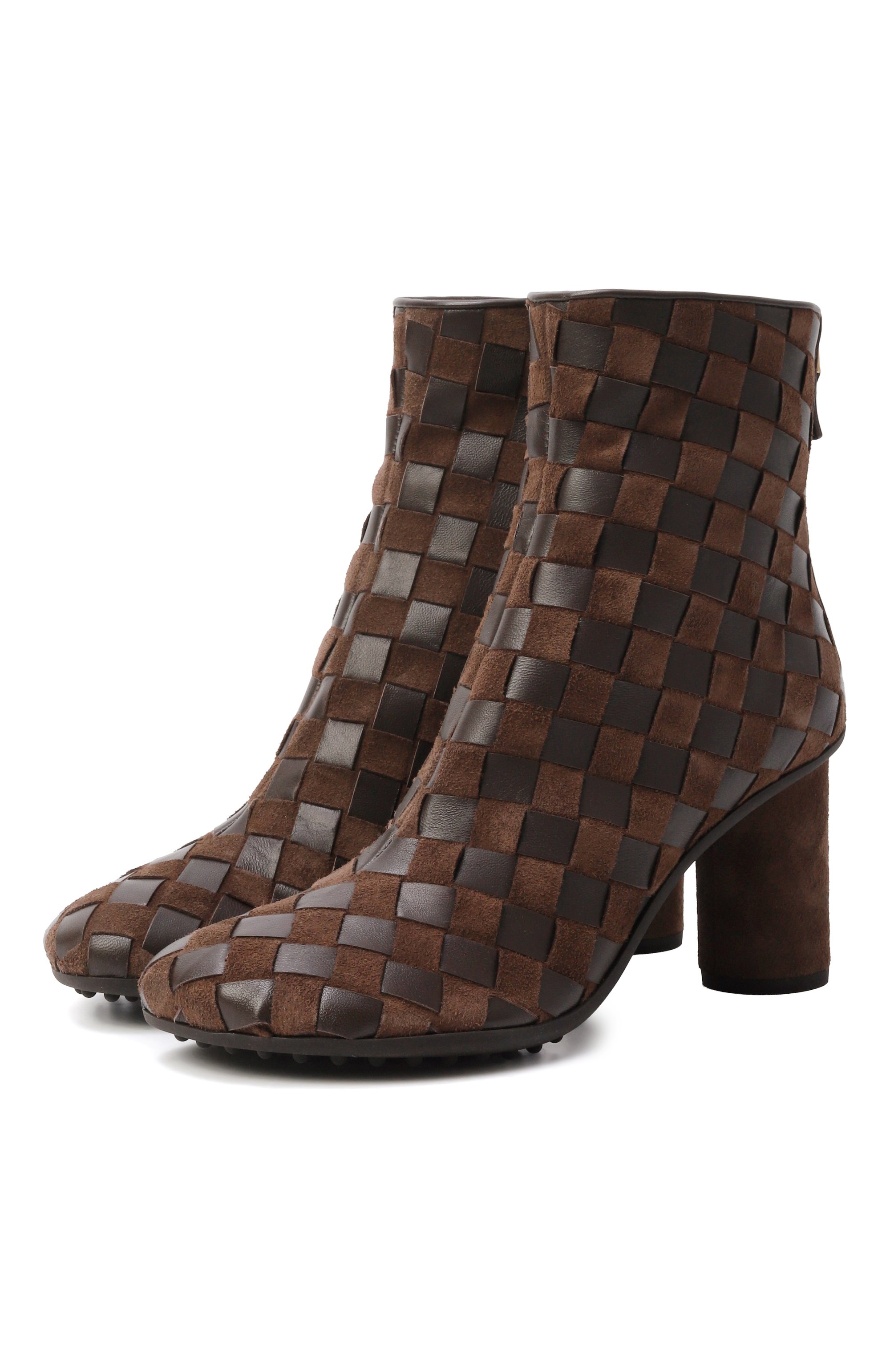 Кожаные ботильоны atomic BOTTEGA VENETA, арт. 811087/V3H68, фото 1