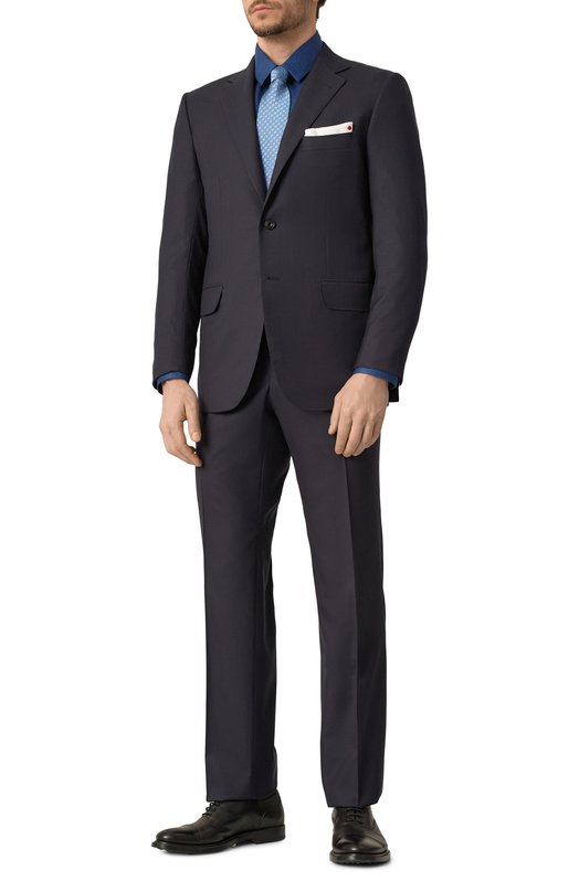 Хлопковая сорочка Giorgio Armani GM000056/TE14817 Синий  GM000056/TE14817 Фото 2