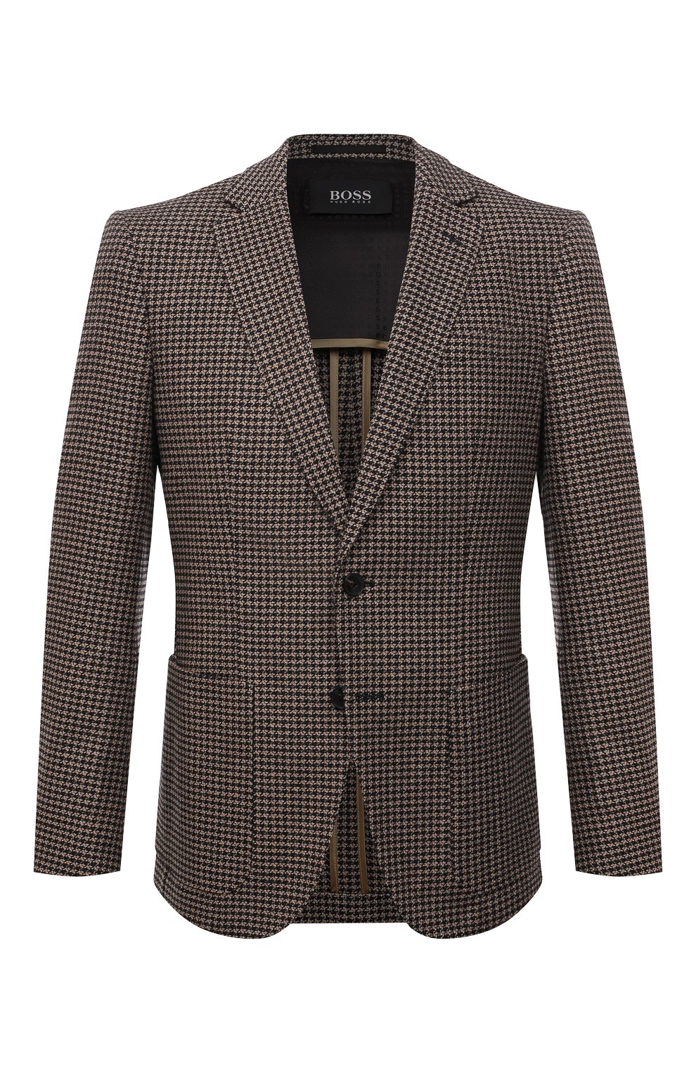 Пиджак из шерсти и хлопка BOSS, арт. 50459987, фото 1