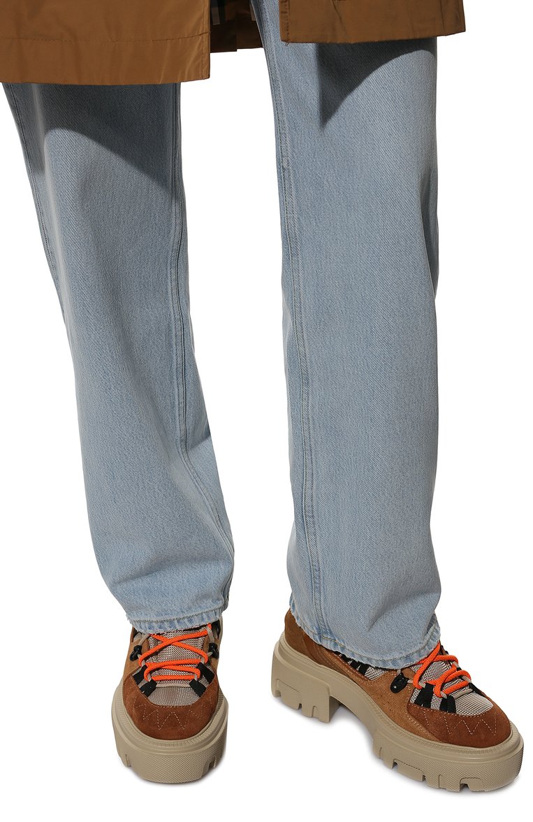 Комбинированные ботинки MSGM, арт. 3341MDS802 582, фото 3