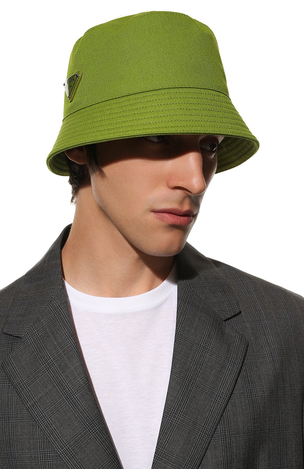 Хлопковая панама PRADA, арт. 2HC137-2DXI-F0613, фото 2