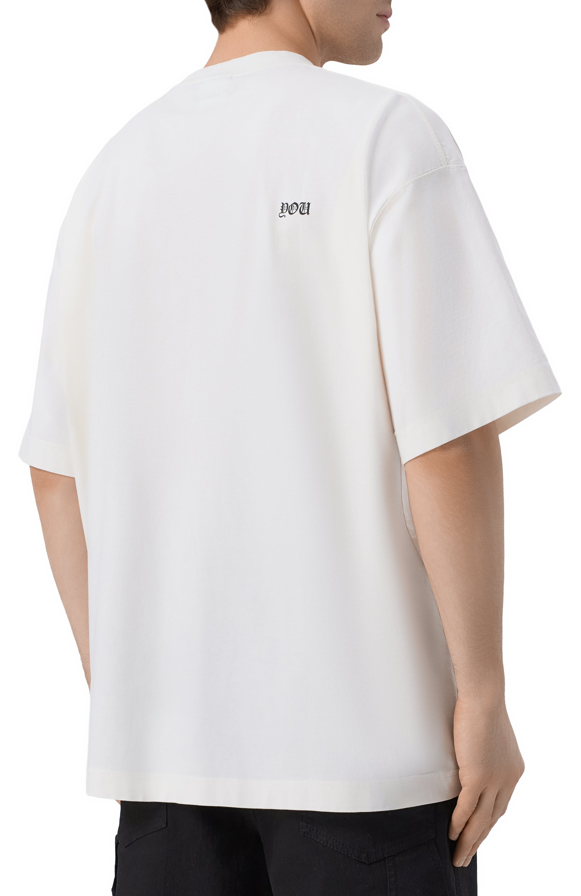 Хлопковая футболка VETEMENTS, арт. ME76TR188V/1200 LIGHT JERSEY, фото 5