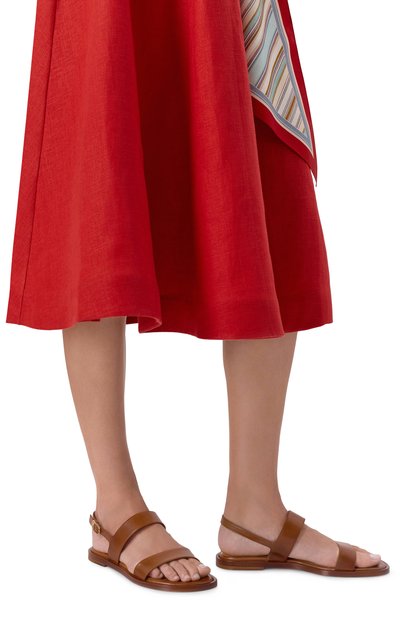 Кожаные сандалии SANTONI, арт. WHWG72274HA1NEFD, фото 2