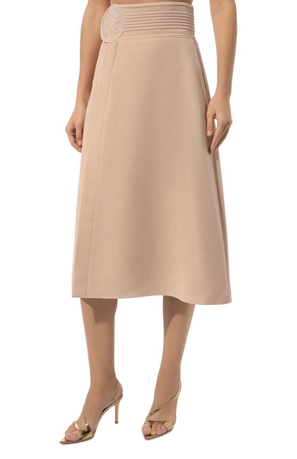 Шерстяная юбка ELIE SAAB, арт. SK043N, фото 3