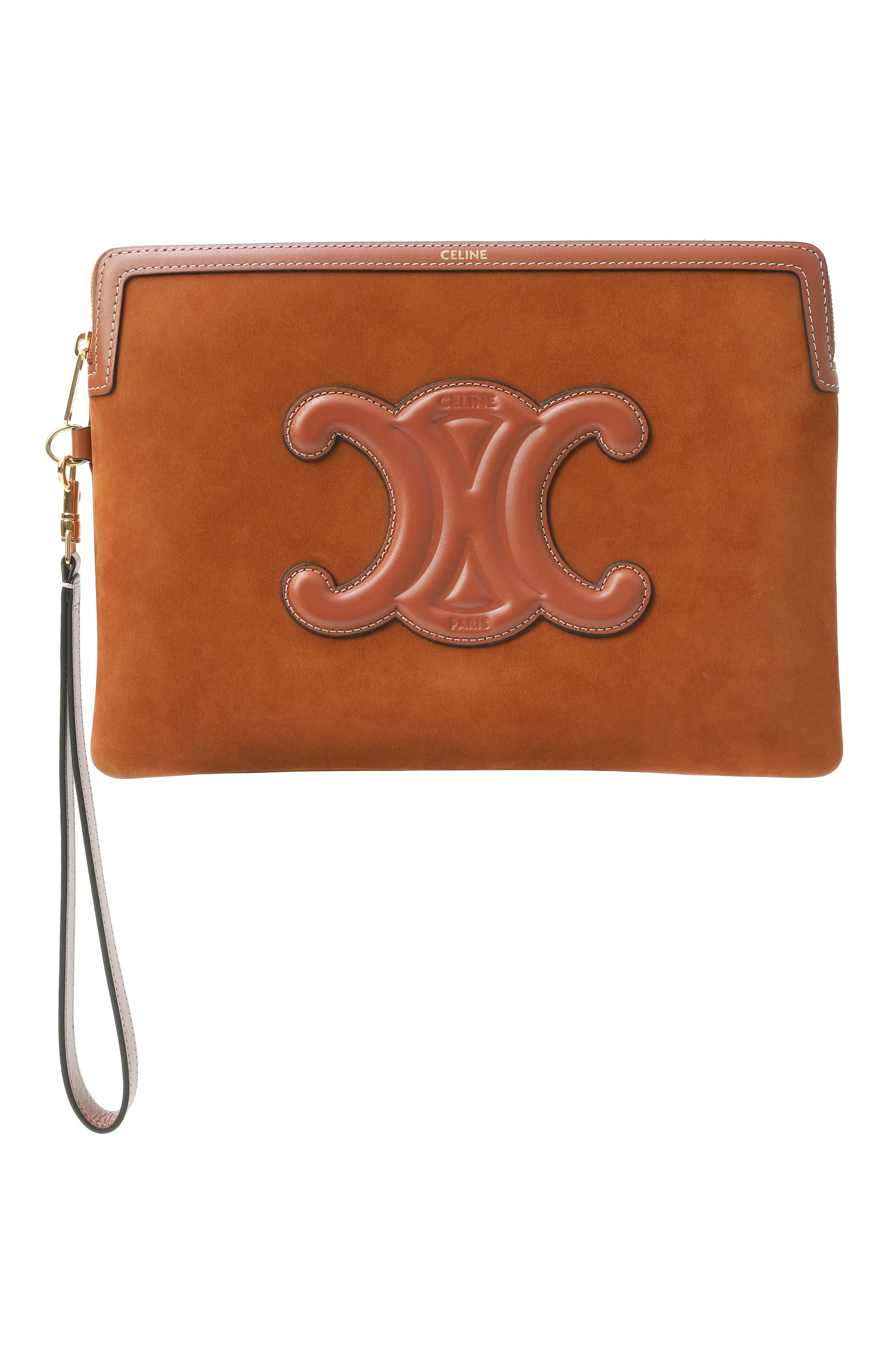 Футляр для документов из нубука CELINE, арт. 10J50/3GSG, фото 4