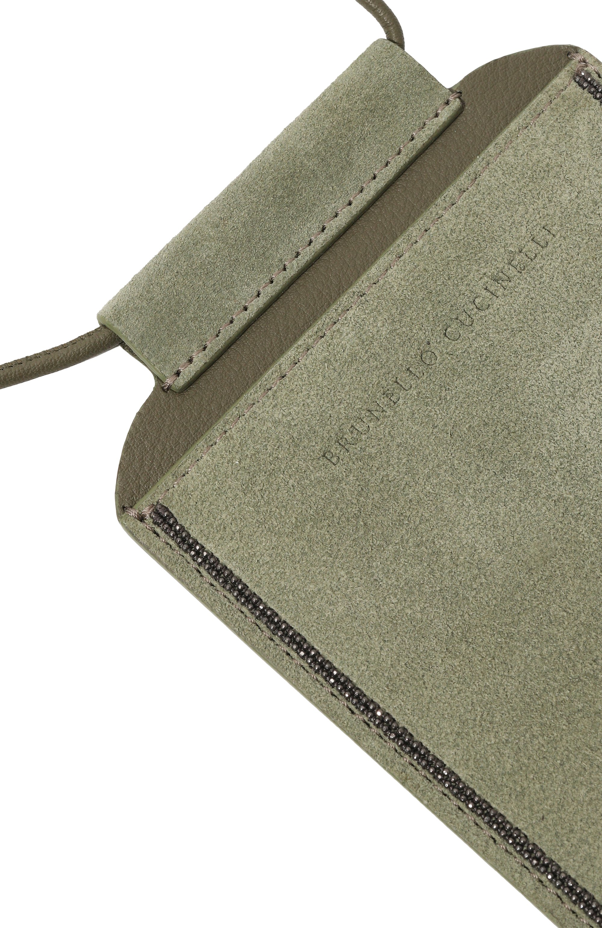 Замшевый чехол для телефона BRUNELLO CUCINELLI, арт. MWDLD2531, фото 3