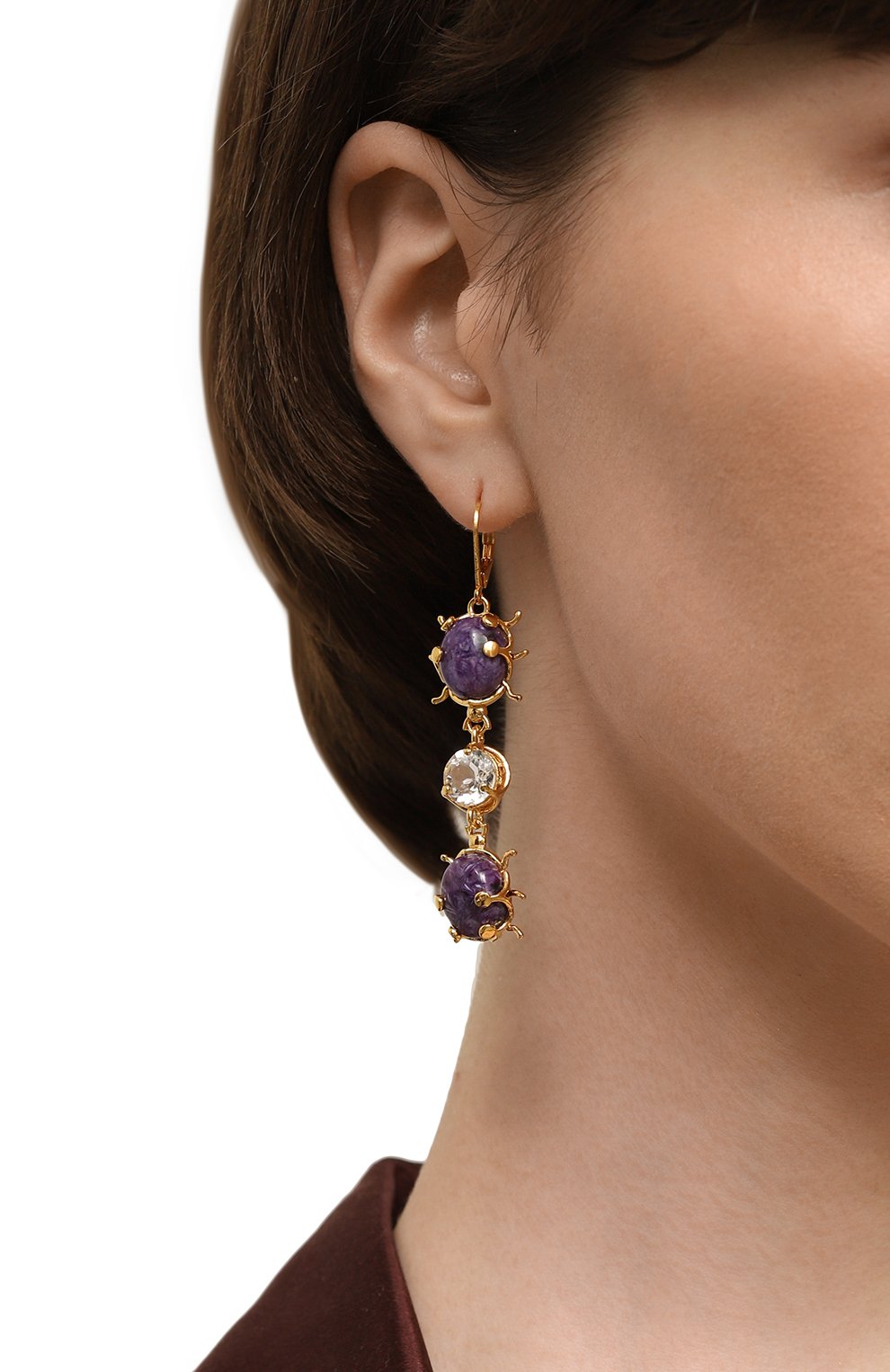 Серьги божья коровка MIDGARD PARIS, арт. 5790g, фото 2