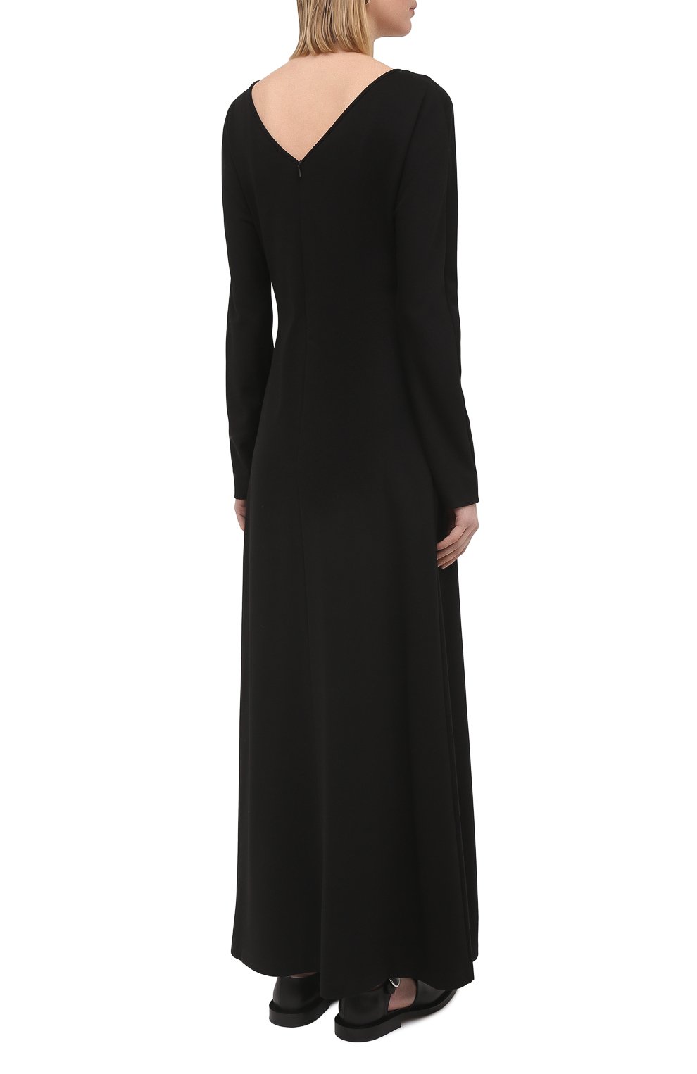 Платье THE ROW черного цвета по цене 89950 руб., арт. 5744K378, фото 4 Платье THE ROW, арт. 5744K378, фото 4