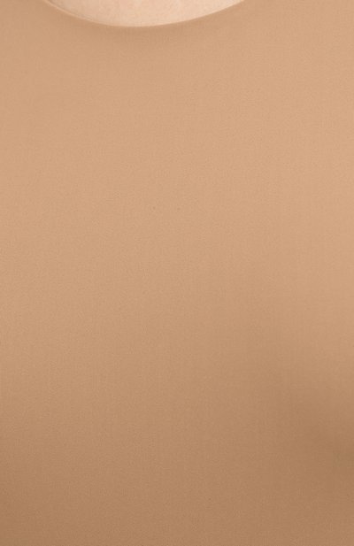 Топ JIL SANDER бежевого цвета по цене 26350 руб., арт. JSCR705036-WR477108, фото 5 Топ JIL SANDER, арт. JSCR705036-WR477108, фото 5