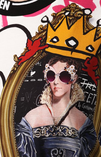 Хлопковая майка DOLCE & GABBANA, арт. F8L38T/G7TLX, фото 5