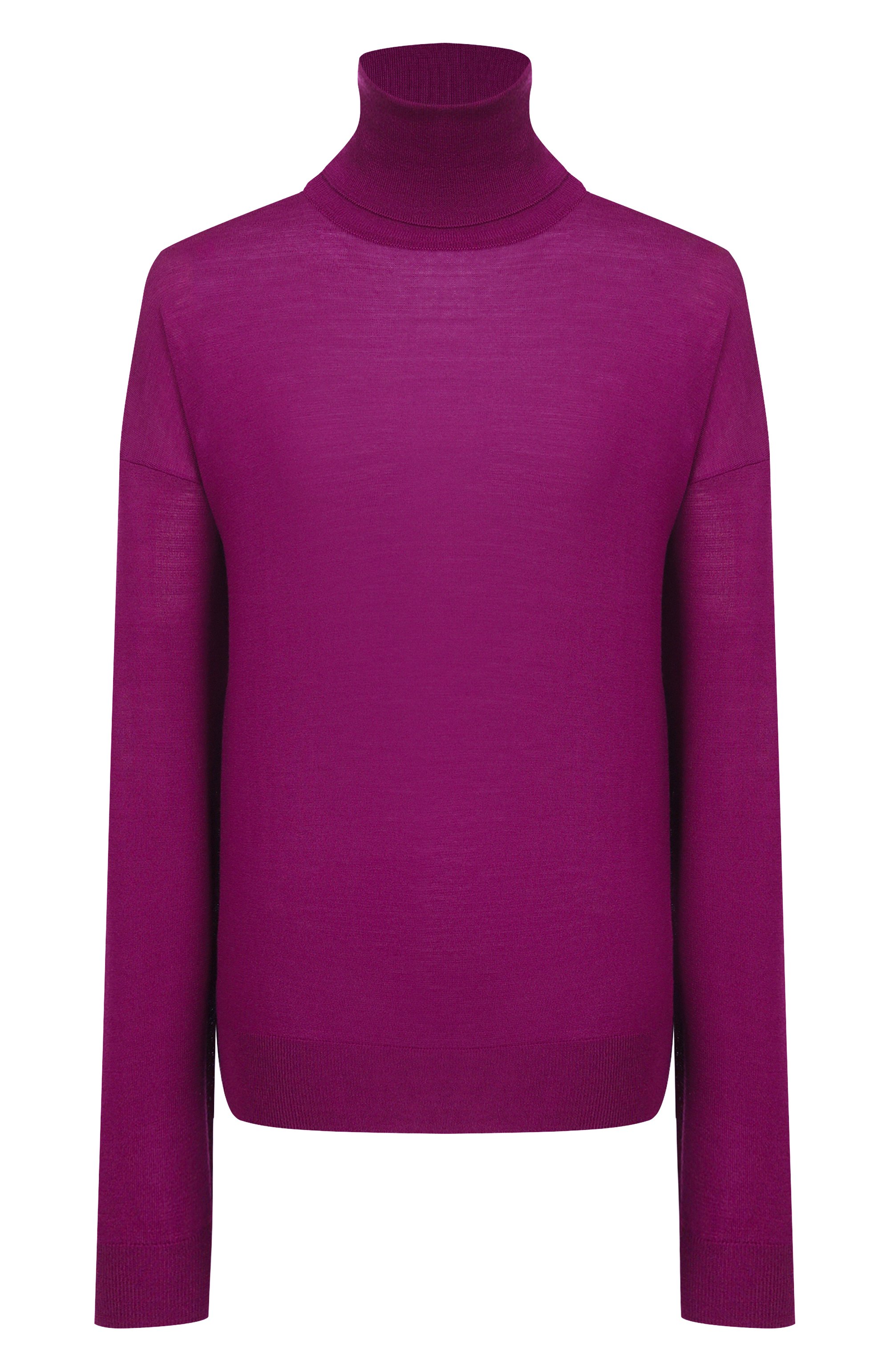 Шерстяная водолазка SAINT LAURENT фиолетового цвета по цене 208000 руб., арт. 850331/Y76GM, фото 1 Шерстяная водолазка SAINT LAURENT, арт. 850331/Y76GM, фото 1