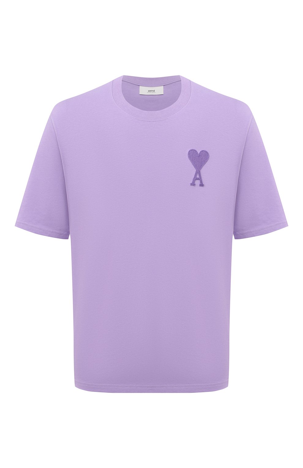 Хлопковая футболка AMI, арт. E21HJ128.726, фото 1