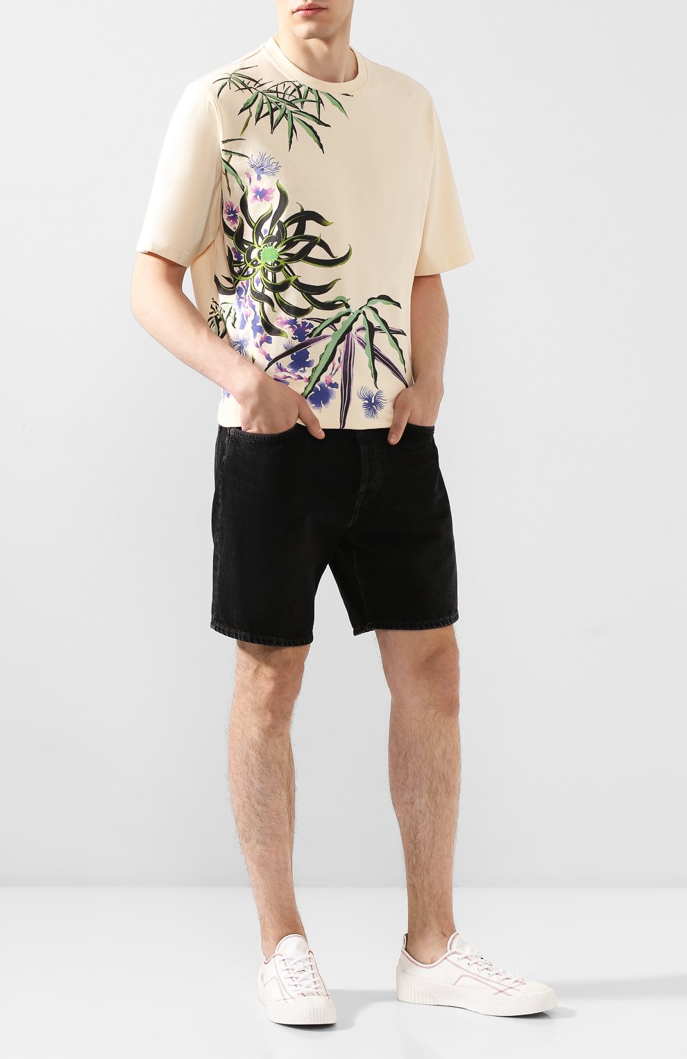 Текстильные кеды volkano KENZO белого цвета по цене 25850 руб., арт. FA55SN163F54, фото 2 Текстильные кеды volkano KENZO, арт. FA55SN163F54, фото 2