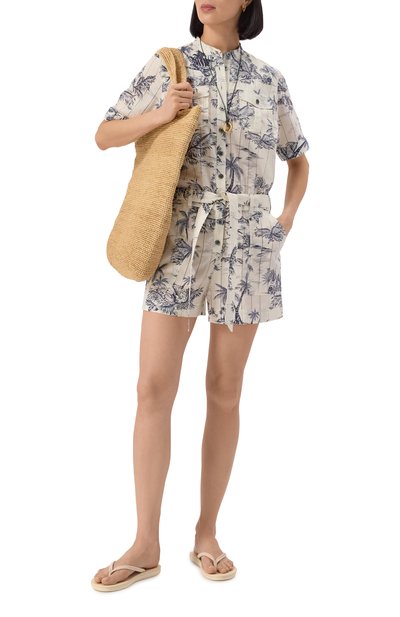 Хлопковый комбинезон ZADIG AND VOLTAIRE, арт. WWJU01039, фото 2