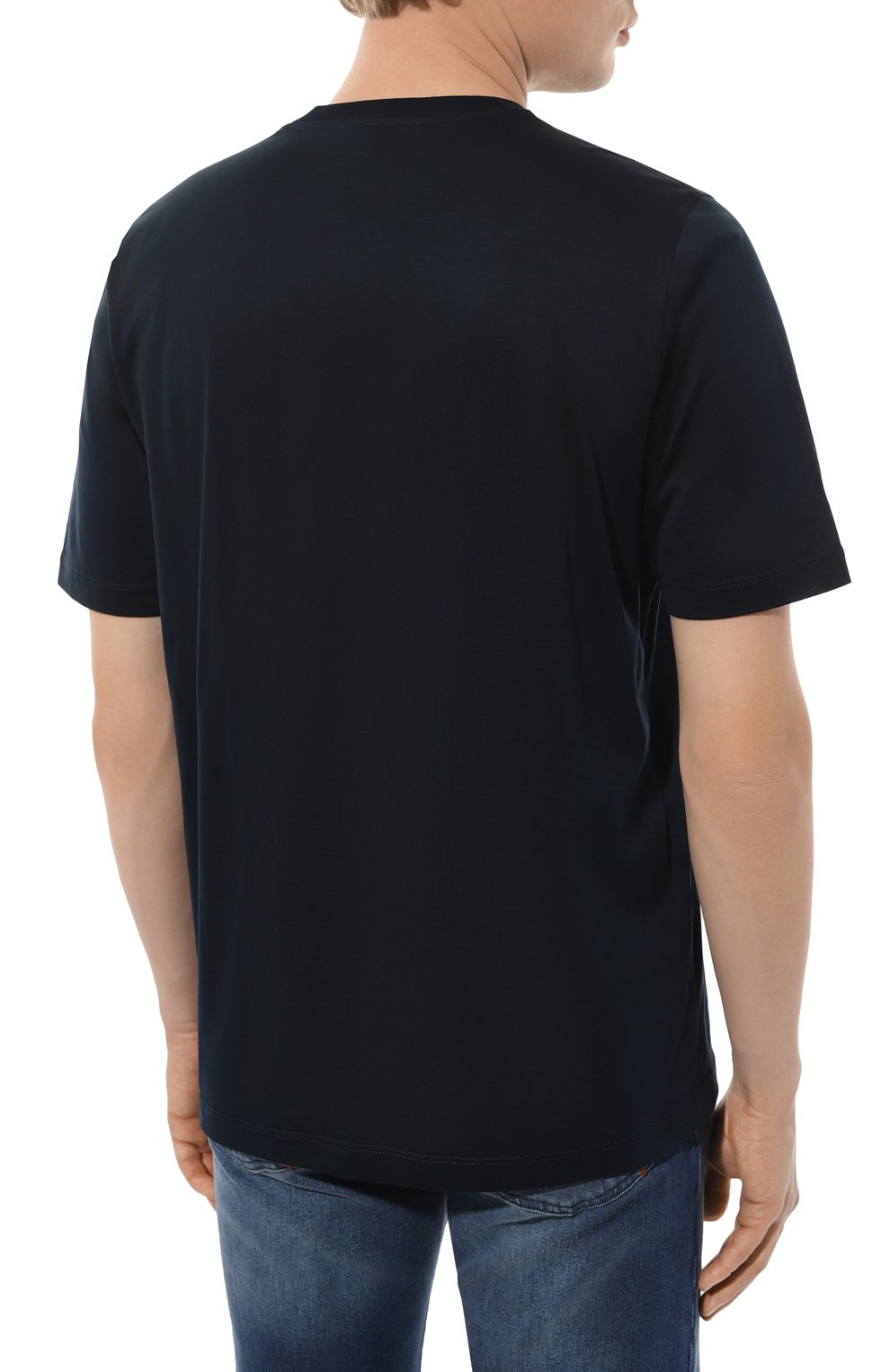 Хлопковая футболка ZILLI, арт. TSR001M0110VPP000, фото 4