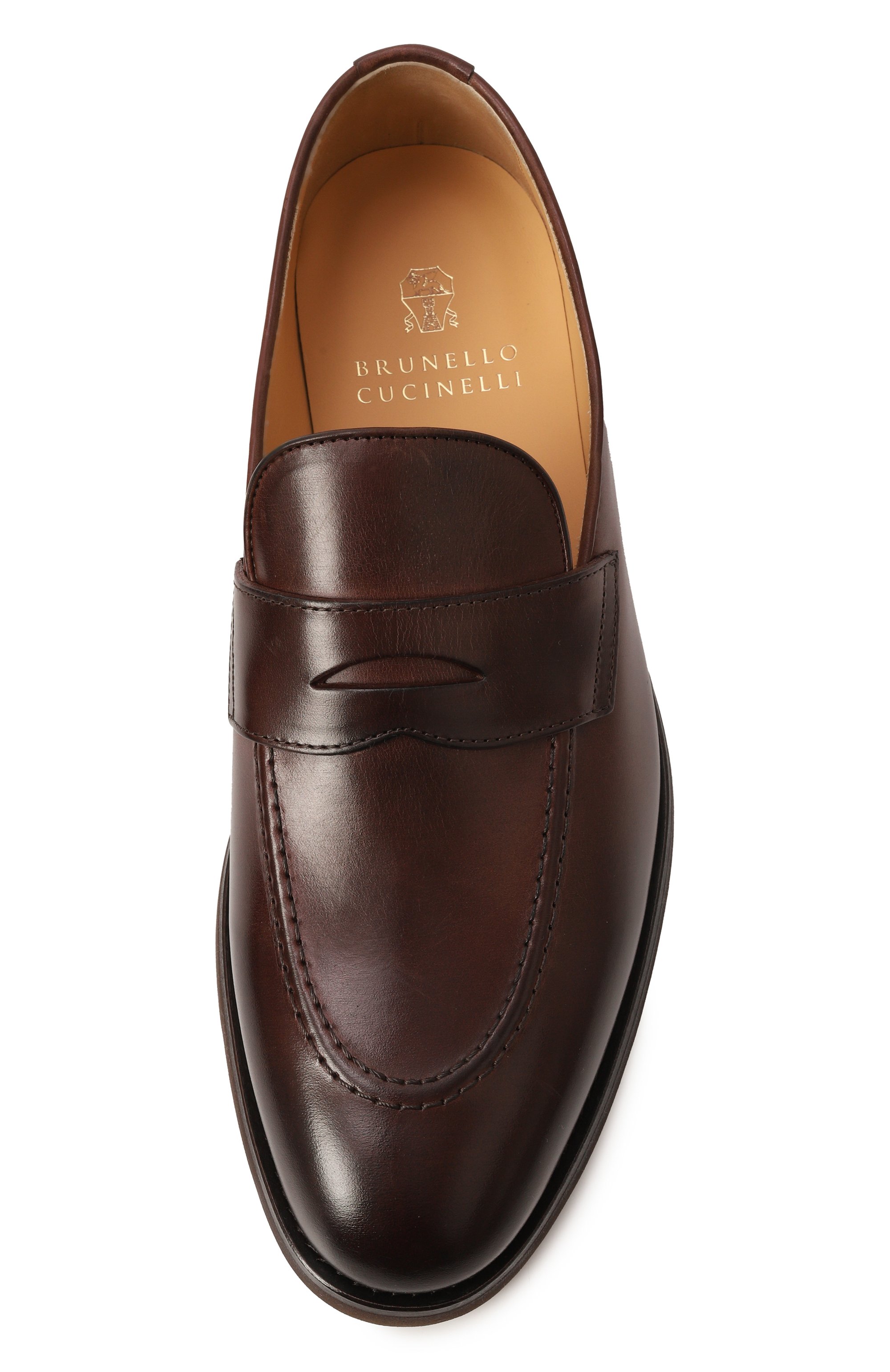 Кожаные пенни-лоферы flex BRUNELLO CUCINELLI, арт. MZUCRTE705, фото 6