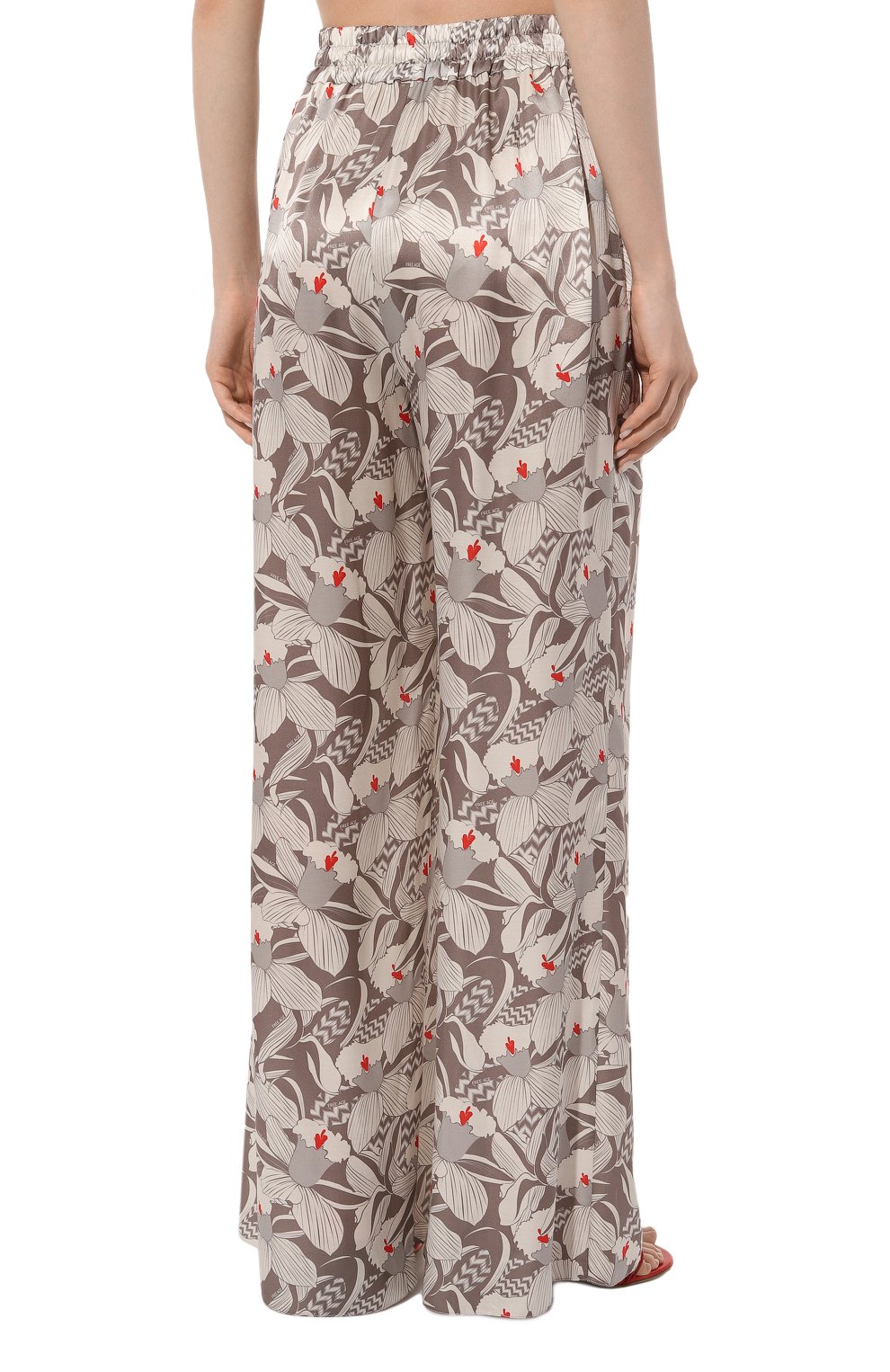 Брюки из хлопка и шелка FREEAGE бежевого цвета по цене 69080 руб., арт. WW25.PT114M.6001.130, фото 4 Брюки из хлопка и шелка FREEAGE, арт. WW25.PT114M.6001.130, фото 4