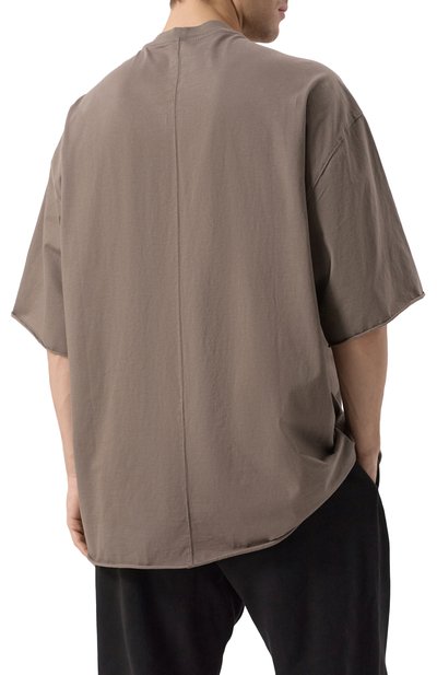 Хлопковая футболка RICK OWENS, арт. RP01E7204/JA, фото 4