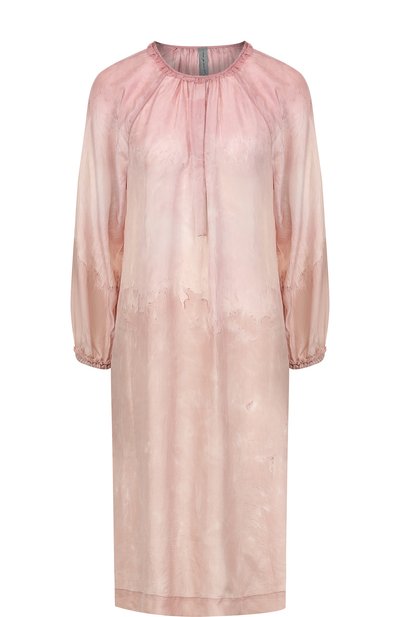 Шелковое платье свободного кроя с круглым вырезом RAQUEL ALLEGRA, арт. Y76-6761, фото 1