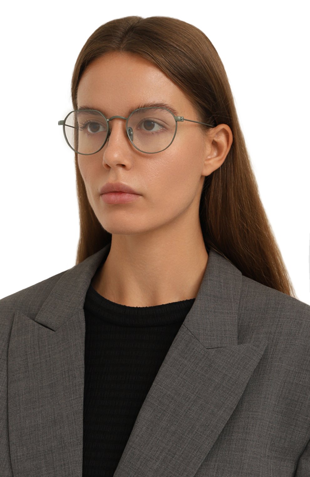 Оправа KALEOS серебряного цвета по цене 23950 руб., арт. TREVES C-002, фото 2 Оправа KALEOS, арт. TREVES C-002, фото 2