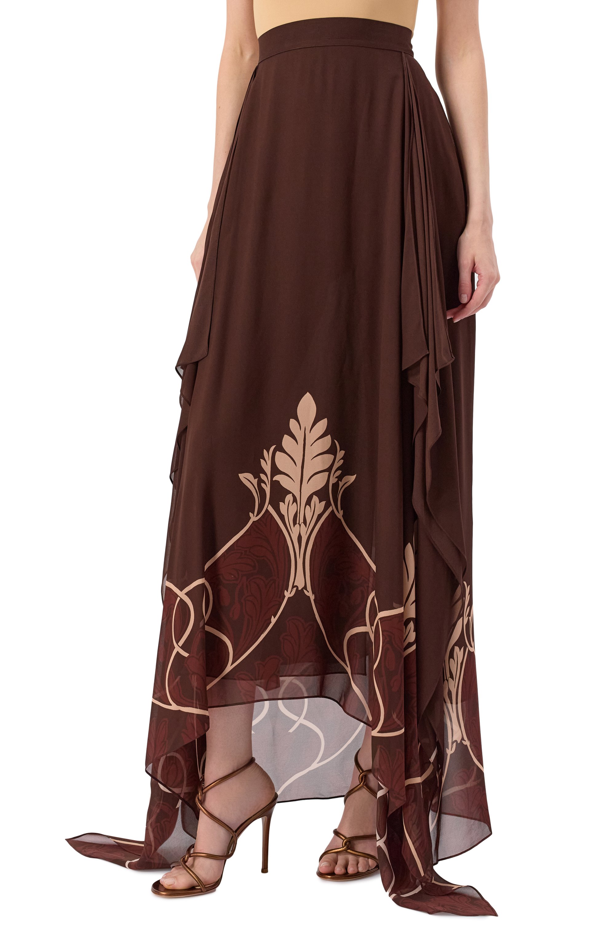 Юбка из вискозы ELIE SAAB, арт. SK221PF25VI006, фото 3