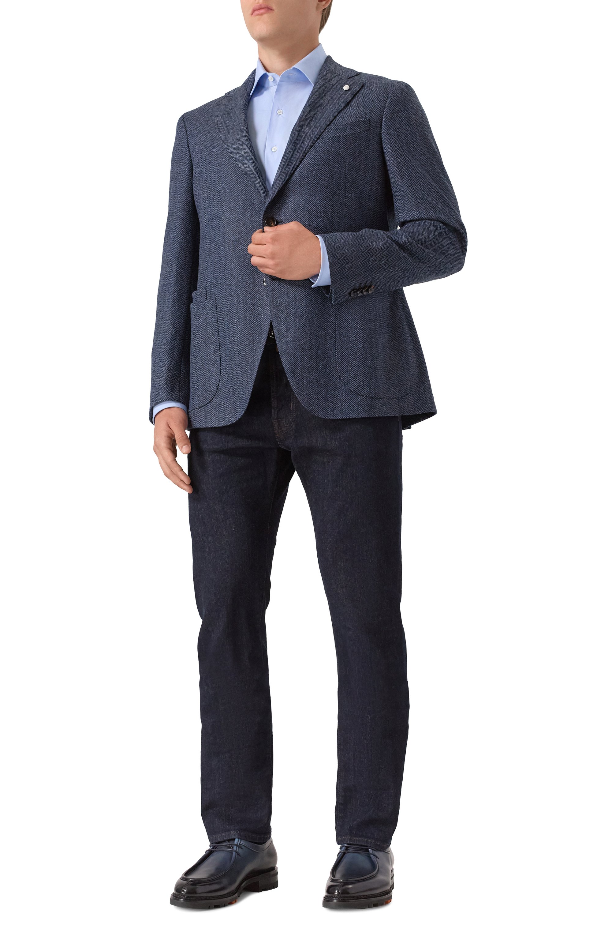 Пиджак из шерсти и кашемира L.B.M. 1911, арт. 2411/52617, фото 3